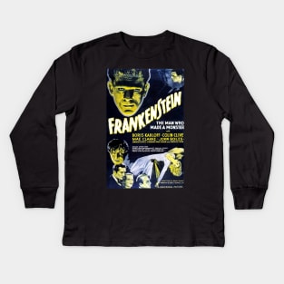 FRANKENSTIEN Kids Long Sleeve T-Shirt